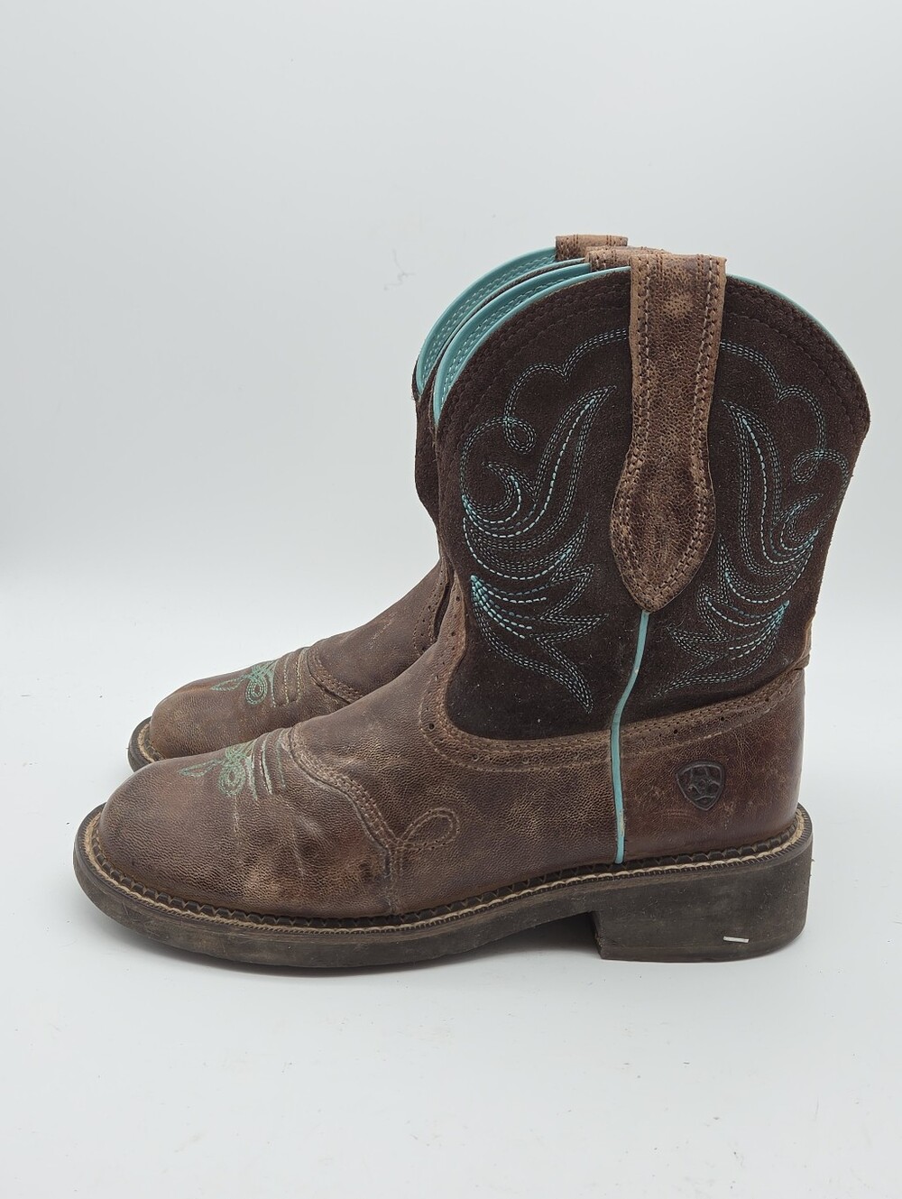 Ariat Fatbaby Western Boots Size 8.5 - Picture 2 of 7